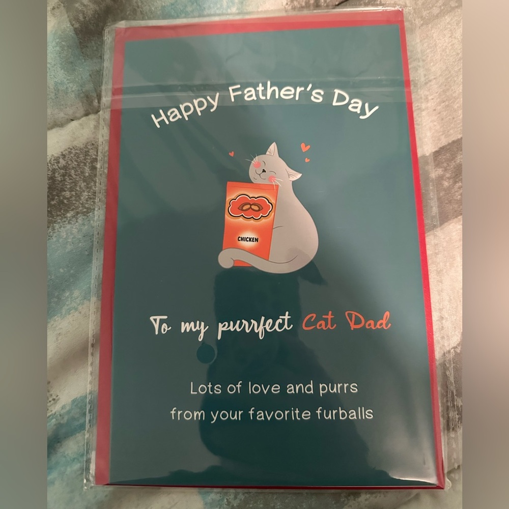 Father's Day Cat Dad Card